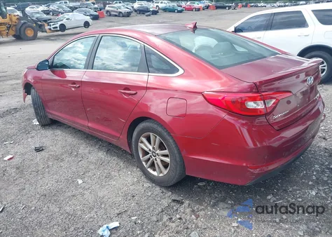 2016 Hyundai Sonata Se from USA, damaged, VIN 5NPE24AF1GH275982